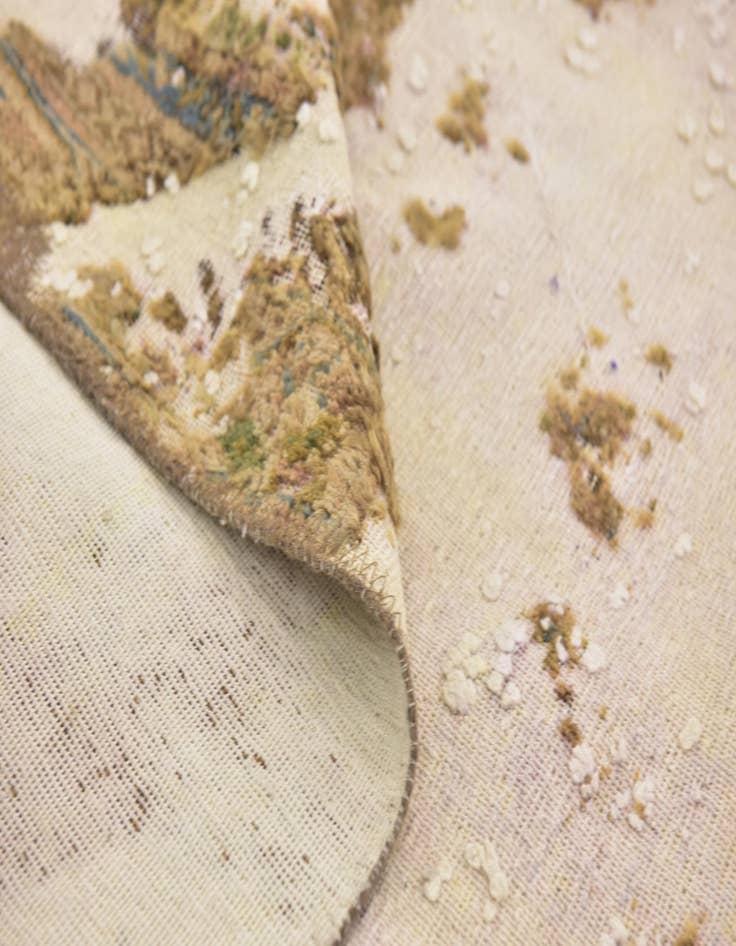 Detail image of 7' x 9'  Hand Knotted Ultra Vintage Persian Wool Rug