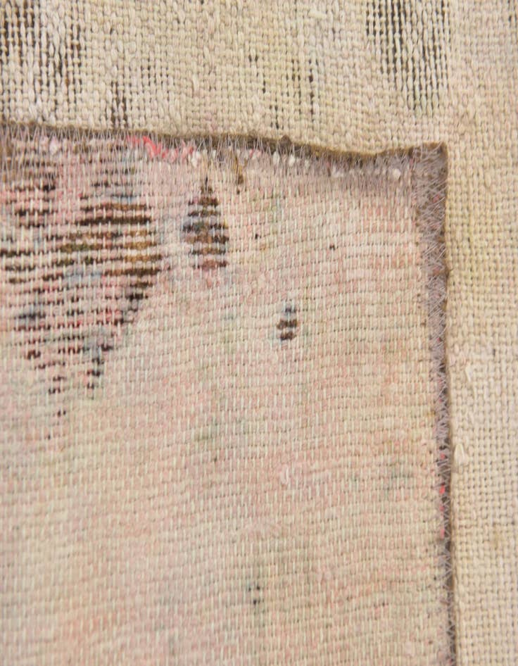 Detail image of 6' 4 x 8' 10  Hand Knotted Ultra Vintage Persian Wool Rug