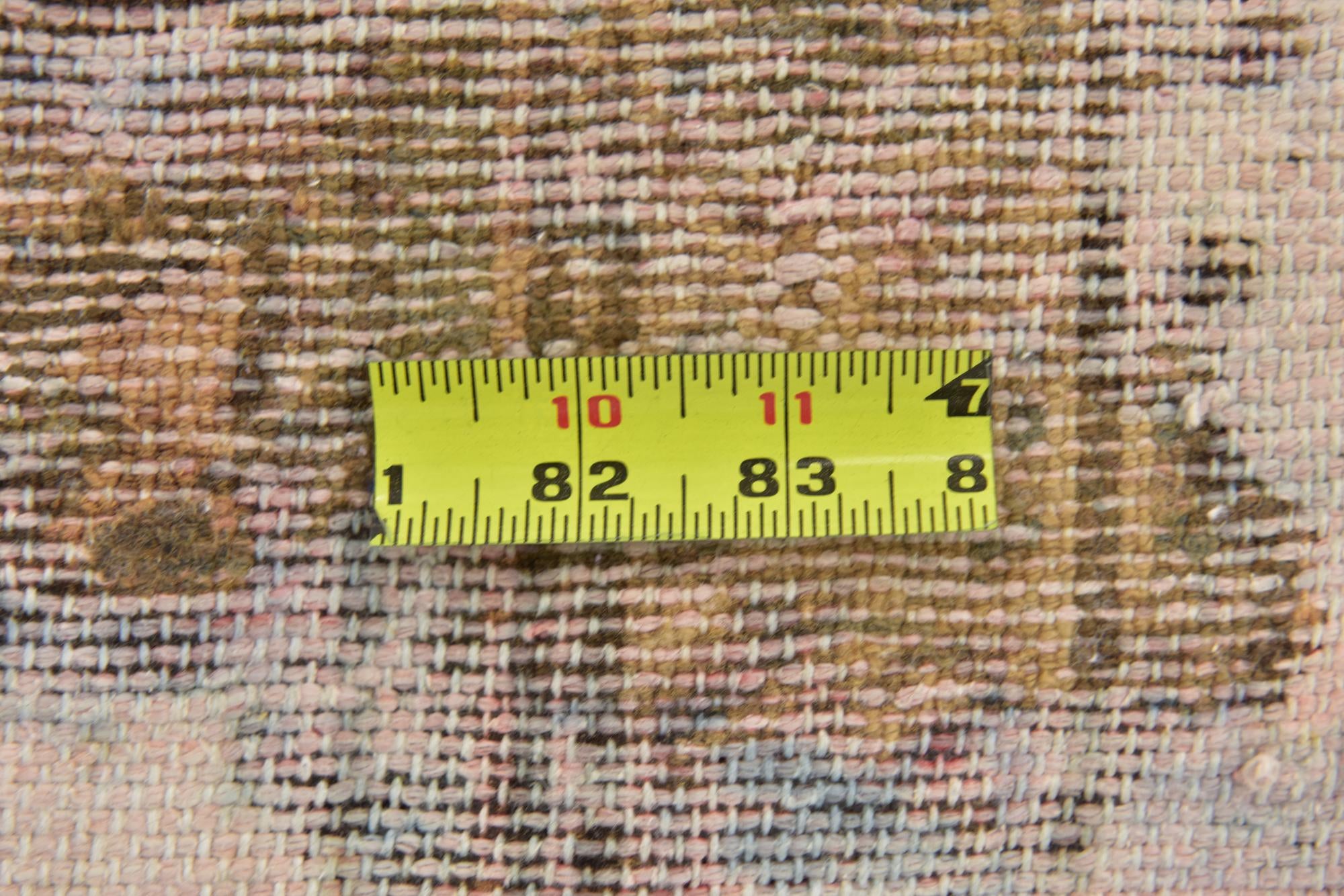 6' 4 x 8' 10 Hand Knotted Ultra Vintage Persian Wool Rug