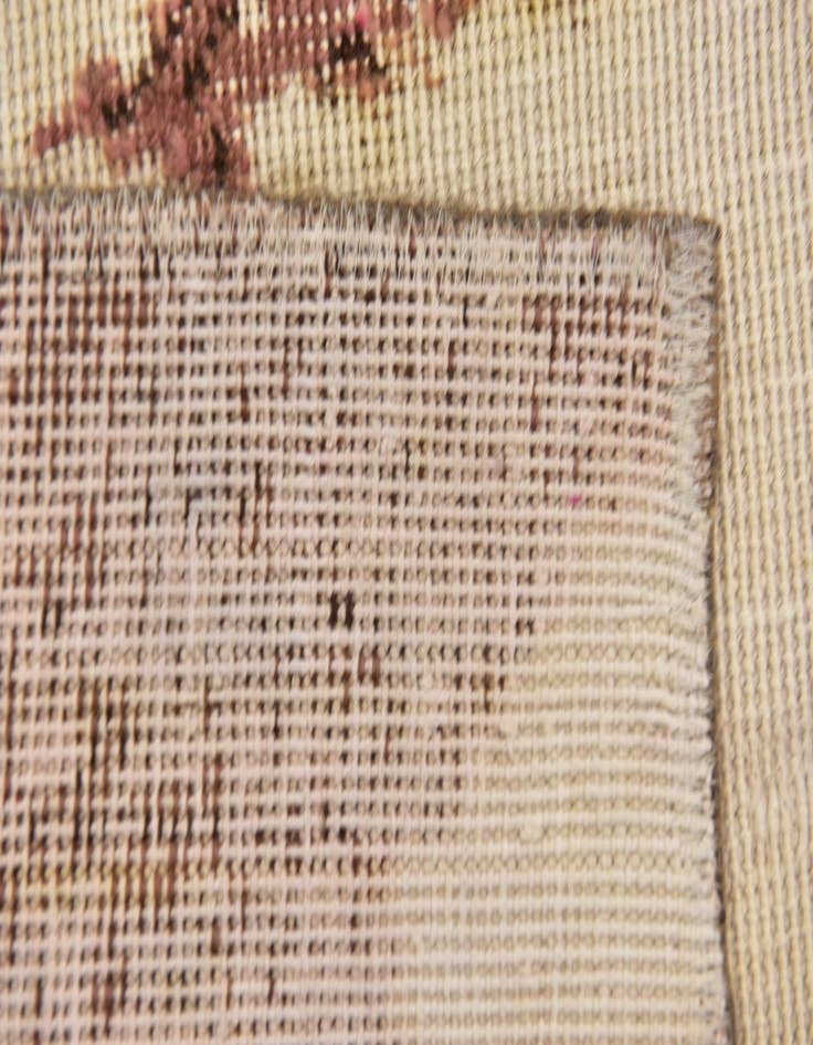 Detail image of 4' 9 x 8' 3  Hand Knotted Ultra Vintage Persian Wool Rug