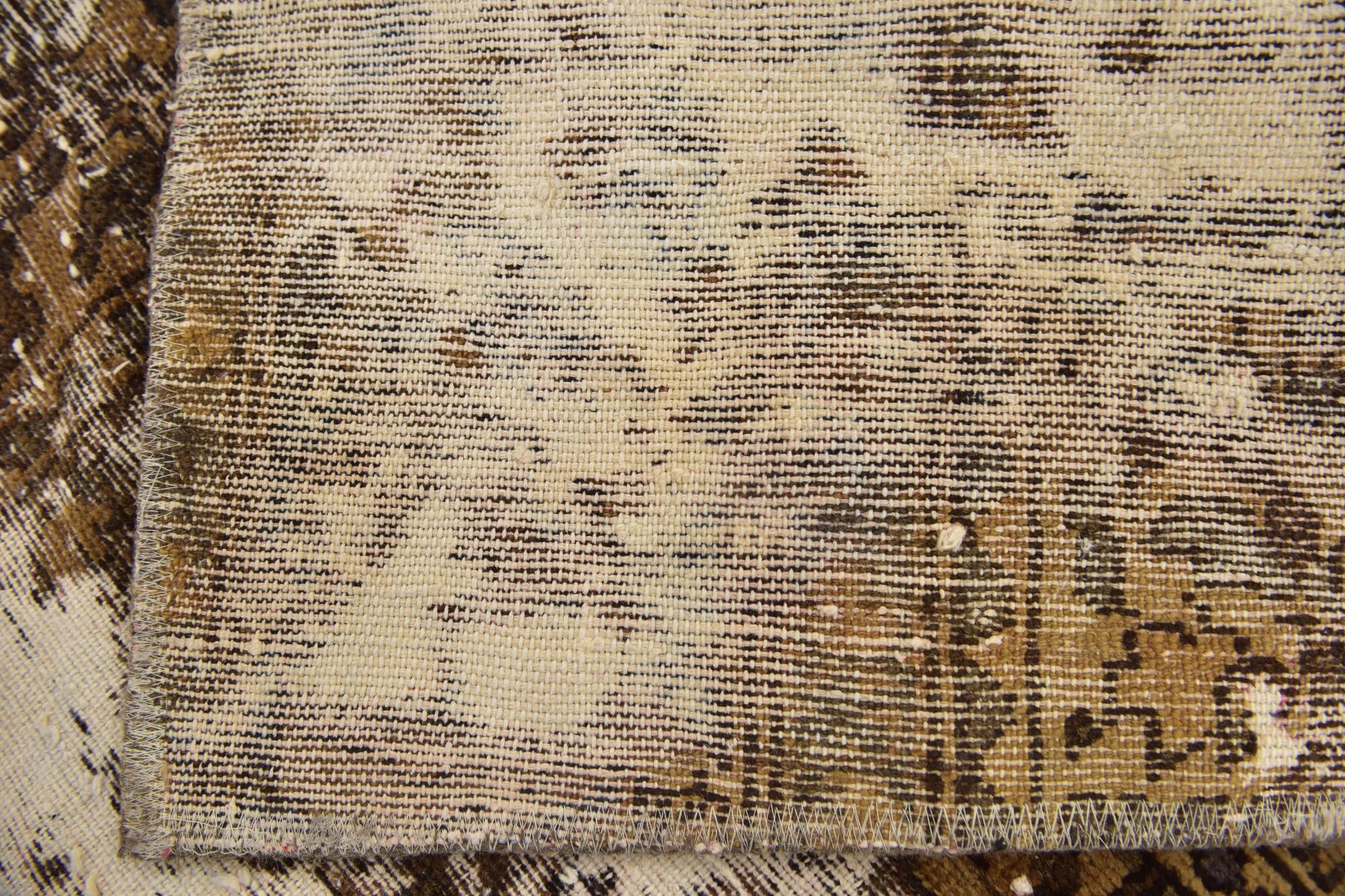 5' x 8' 8 Hand Knotted Ultra Vintage Persian Wool Rug