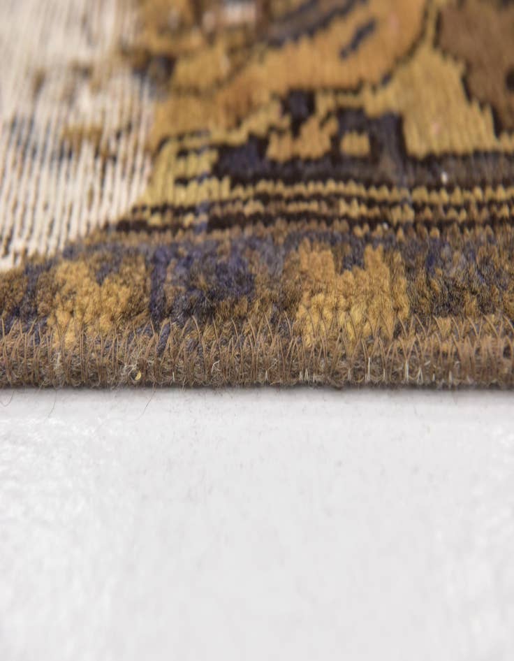 Detail image of 5' x 8' 8  Hand Knotted Ultra Vintage Persian Wool Rug