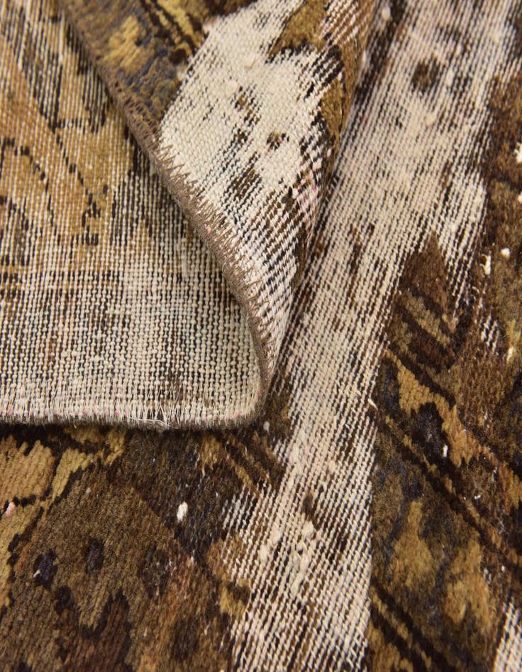 Detail image of 5' x 8' 8  Hand Knotted Ultra Vintage Persian Wool Rug