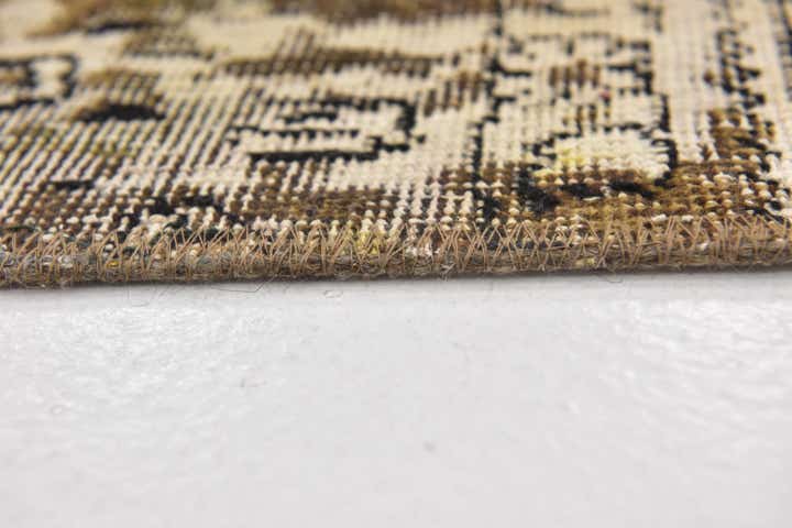 6' 5 x 9' 4 Hand Knotted Ultra Vintage Persian Wool Rug