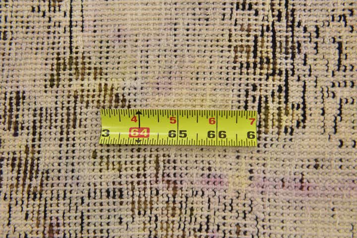 6' 5 x 9' 4 Hand Knotted Ultra Vintage Persian Wool Rug