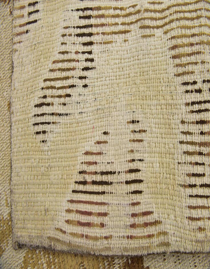 Detail image of 5' 10 x 8' 8  Hand Knotted Ultra Vintage Persian Wool Rug