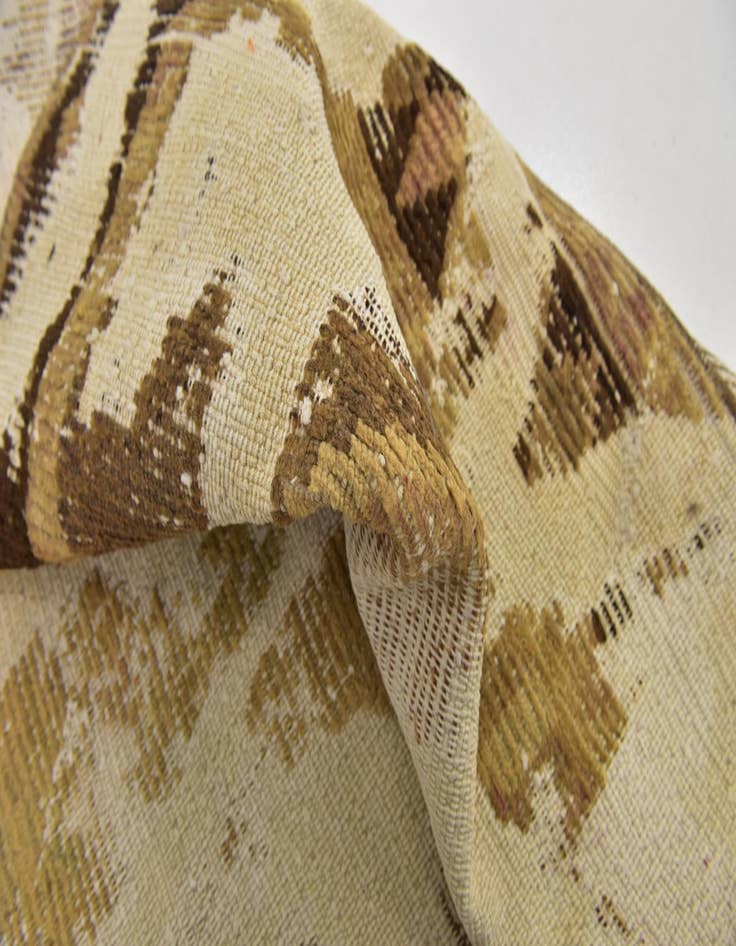 Detail image of 5' 10 x 8' 8  Hand Knotted Ultra Vintage Persian Wool Rug