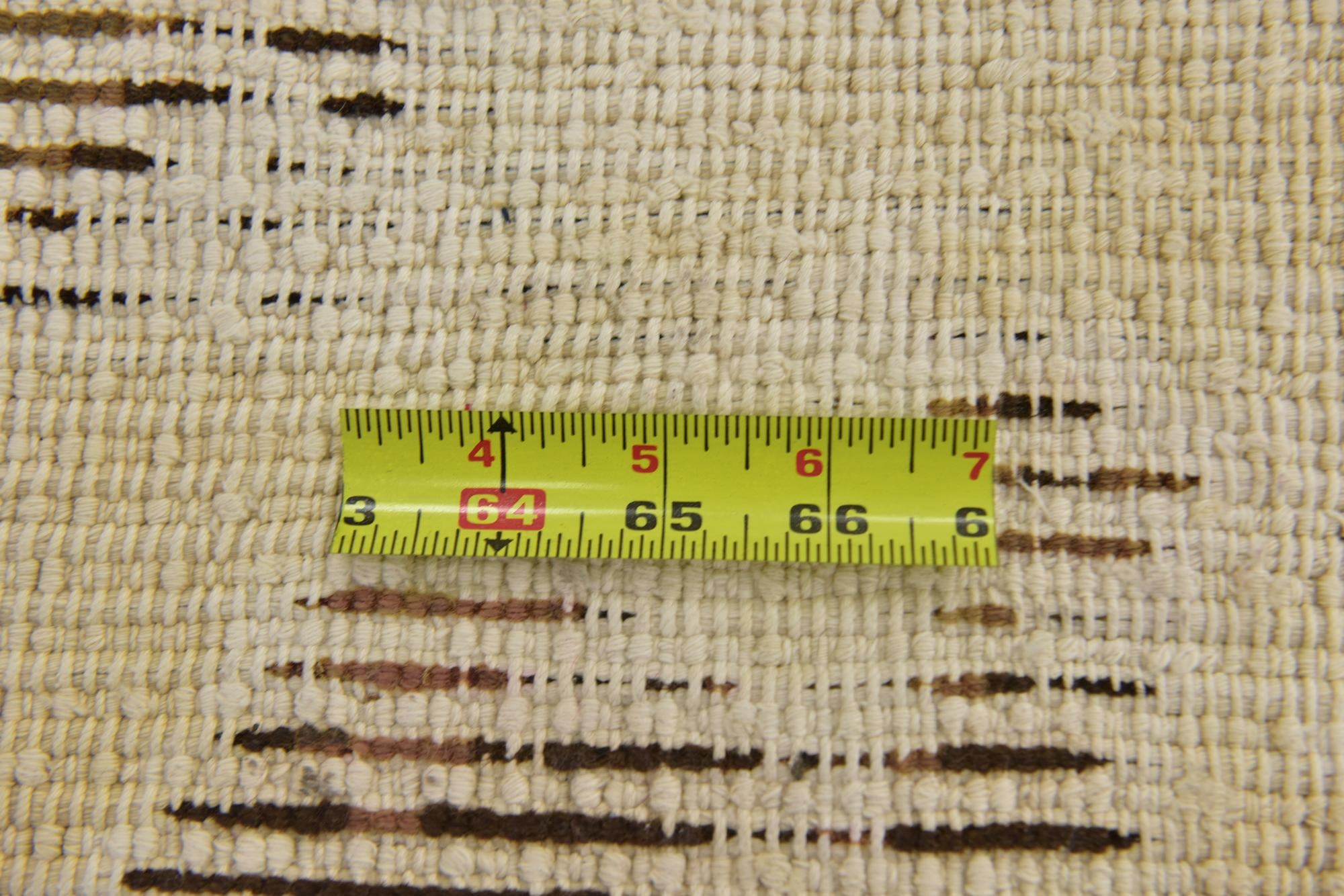 5' 10 x 8' 8 Hand Knotted Ultra Vintage Persian Wool Rug