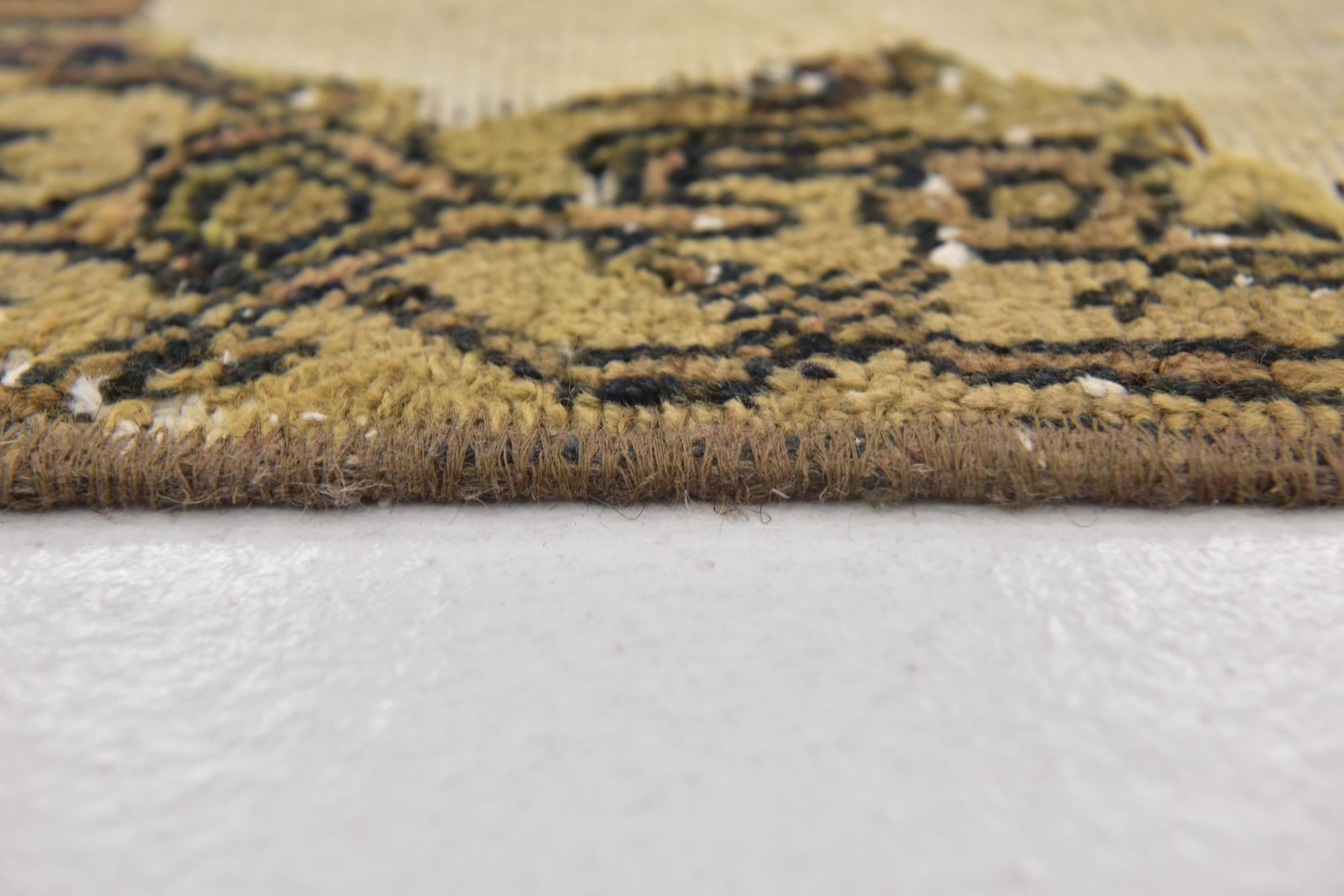6' x 8' 10 Hand Knotted Ultra Vintage Persian Wool Rug