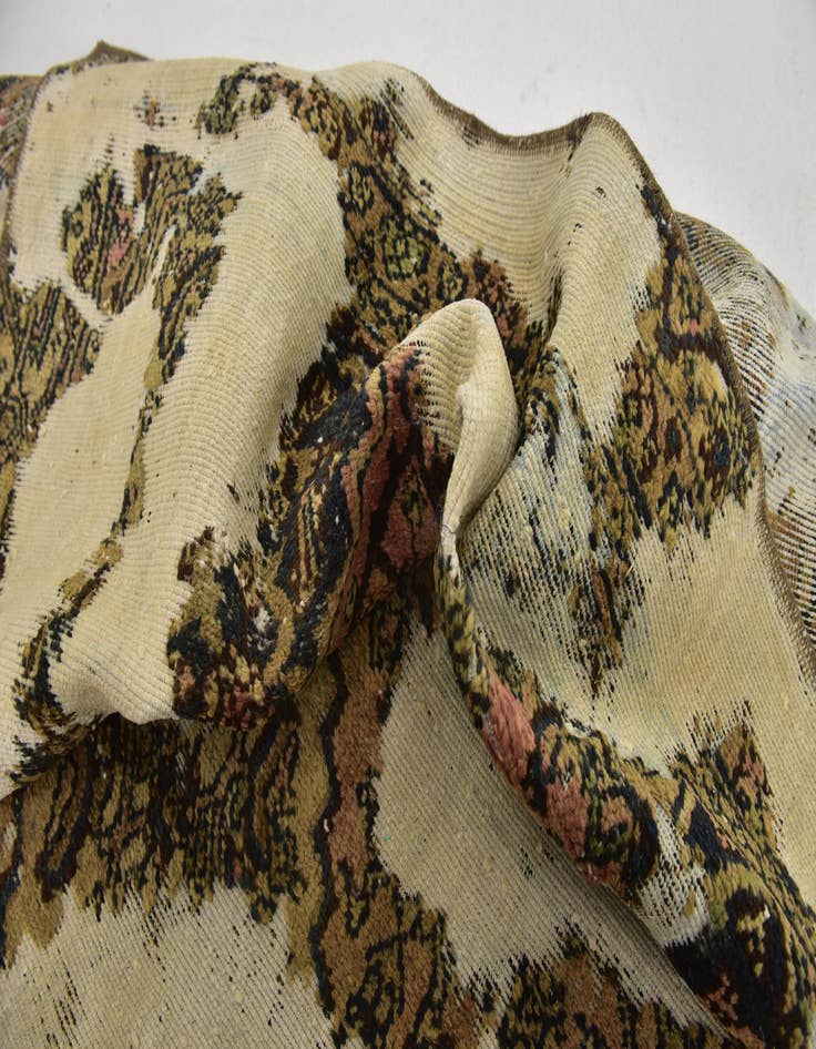 Detail image of 6' x 8' 10  Hand Knotted Ultra Vintage Persian Wool Rug