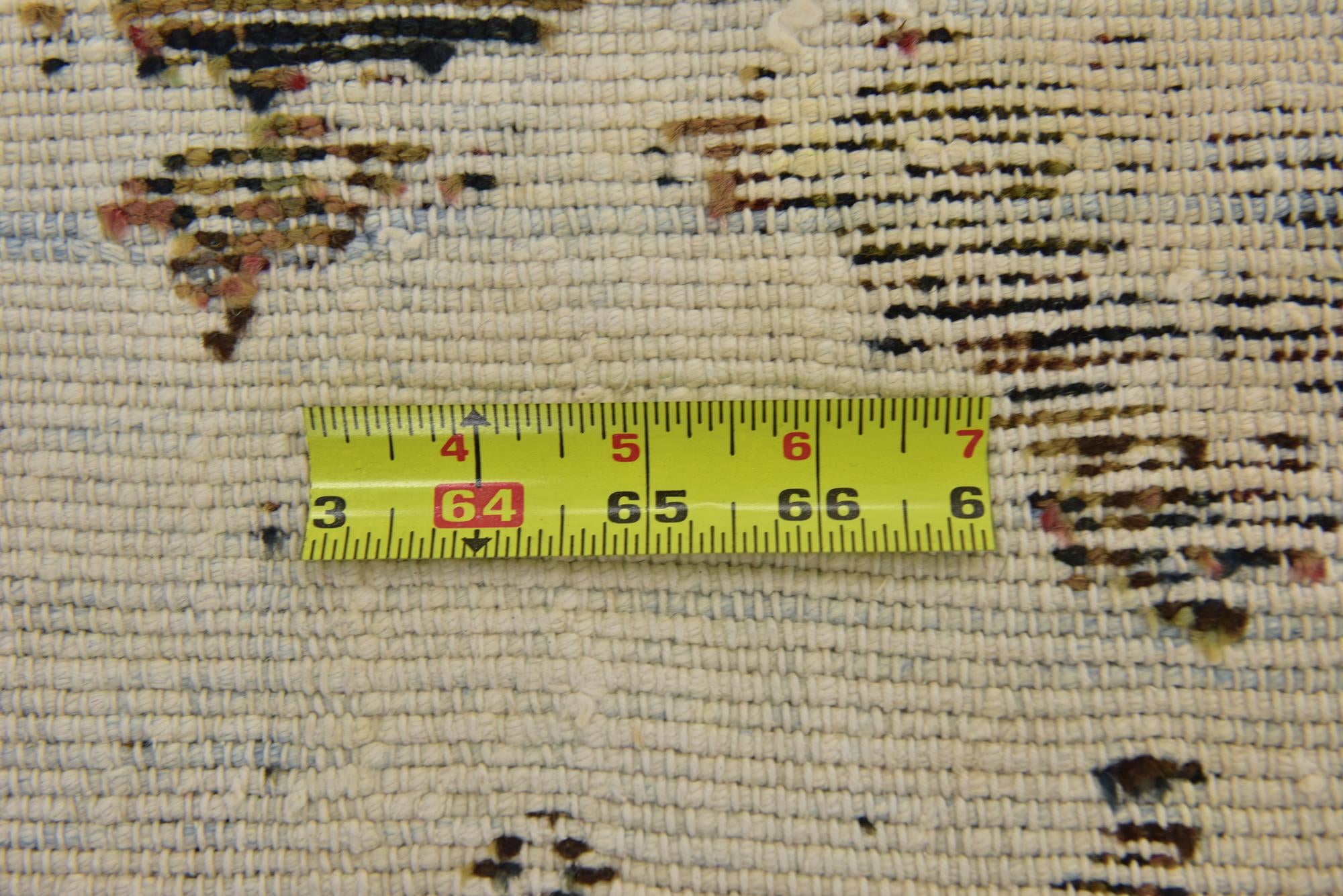 6' x 8' 10 Hand Knotted Ultra Vintage Persian Wool Rug