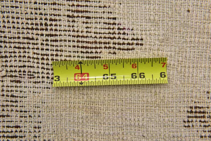 4' x 6' 9 Hand Knotted Ultra Vintage Persian Wool Rug