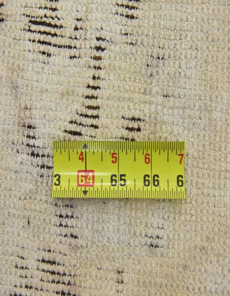 Detail image of 4' 10 x 7' 6  Hand Knotted Ultra Vintage Persian Wool Rug