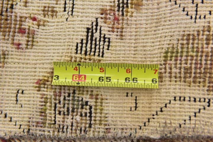 4' 8 x 6' 2 Hand Knotted Ultra Vintage Persian Wool Rug