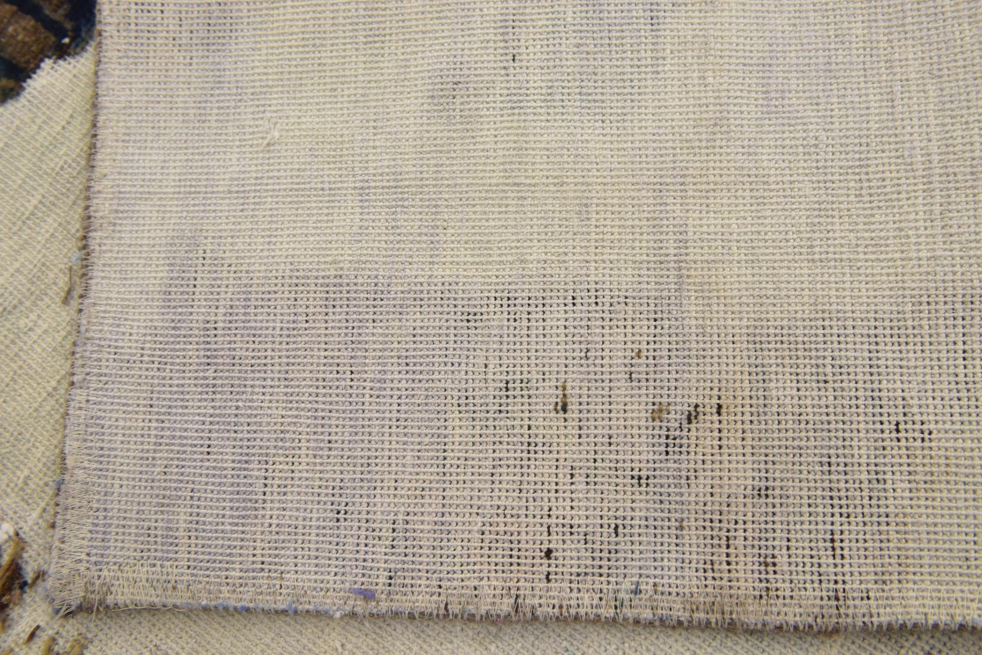4' 2 x 6' 2 Hand Knotted Ultra Vintage Persian Wool Rug