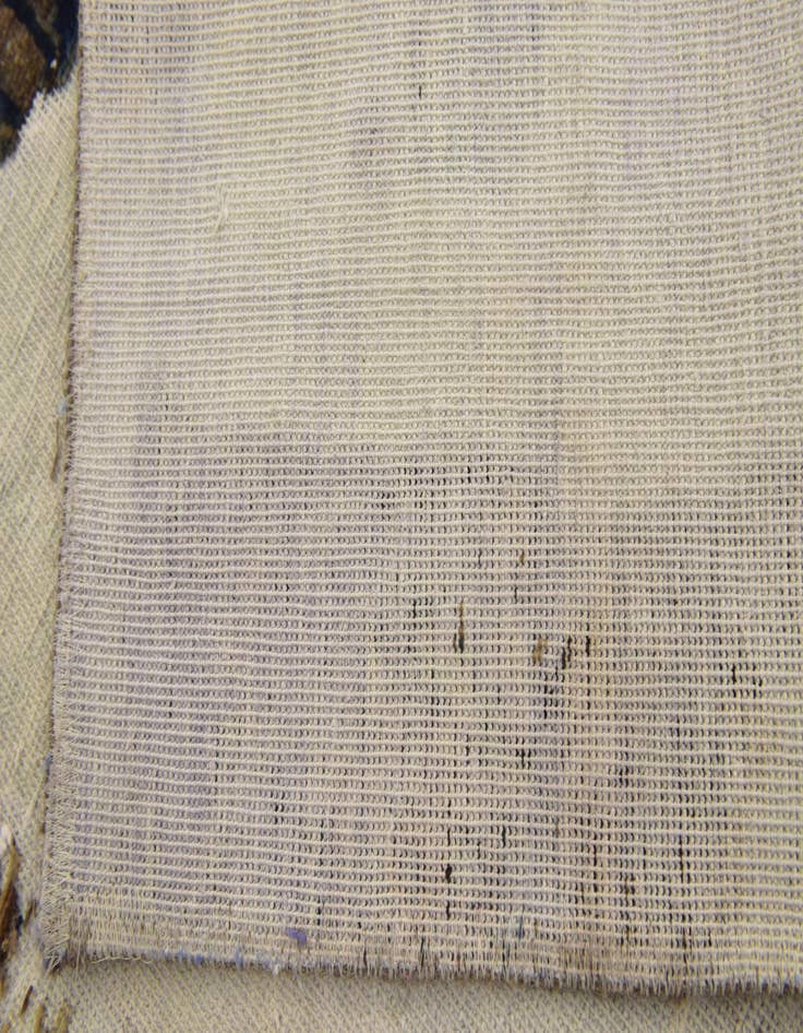 Detail image of 4' 2 x 6' 2  Hand Knotted Ultra Vintage Persian Wool Rug