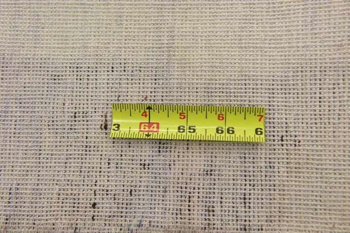 4' 2 x 6' 2 Hand Knotted Ultra Vintage Persian Wool Rug