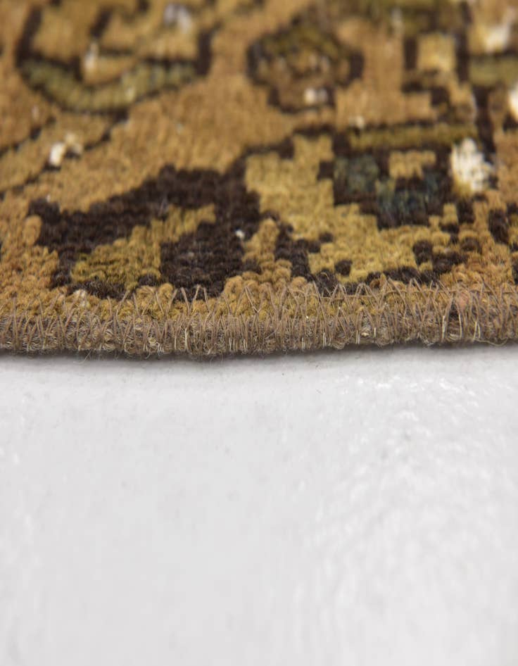 Detail image of 4' 5 x 7' 2  Hand Knotted Ultra Vintage Persian Wool Rug