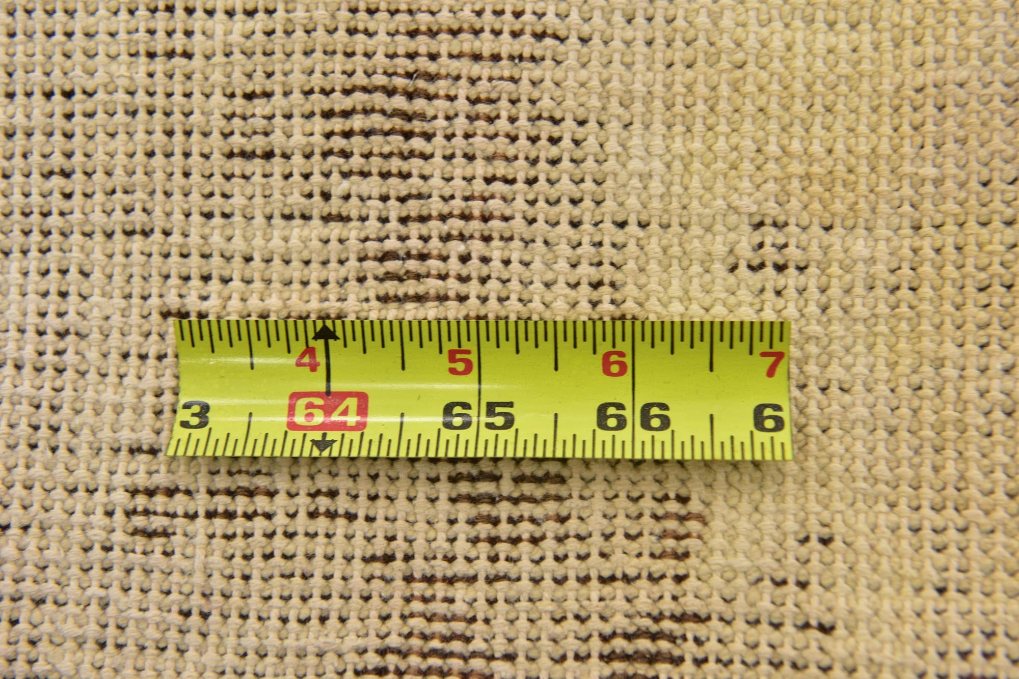 3' 7 x 6' 9 Hand Knotted Ultra Vintage Persian Wool Rug