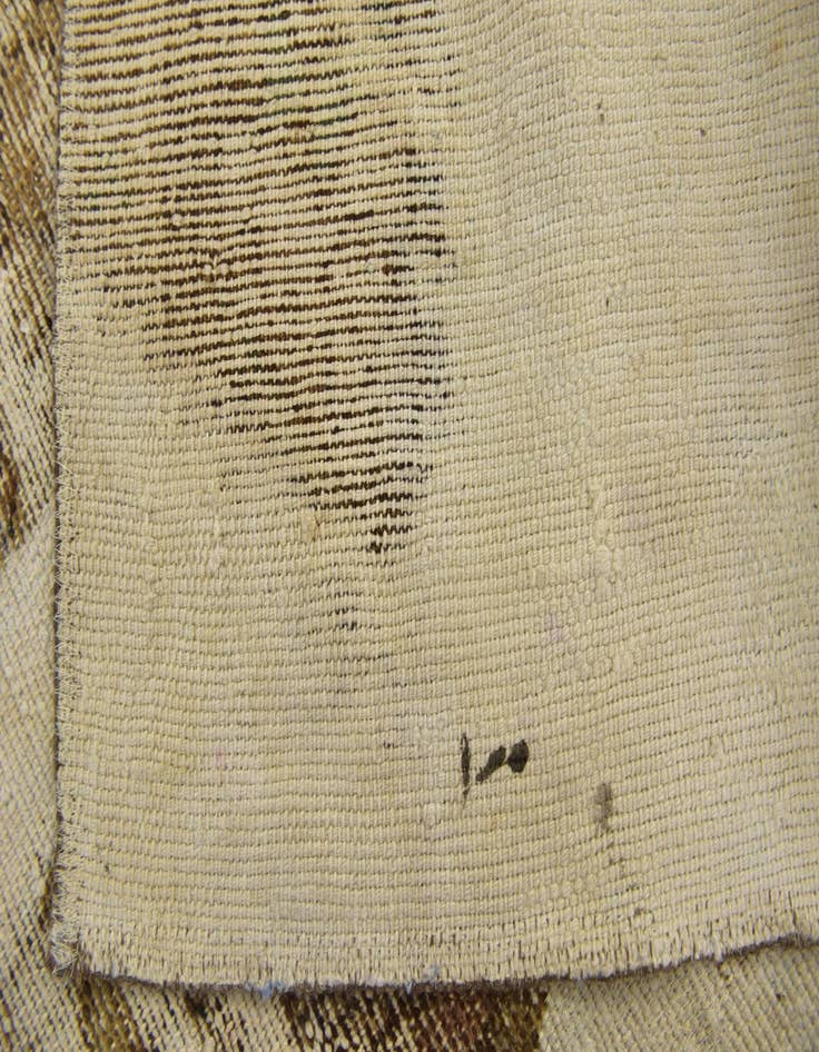 Detail image of 4' 10 x 7' 10  Hand Knotted Ultra Vintage Persian Wool Rug