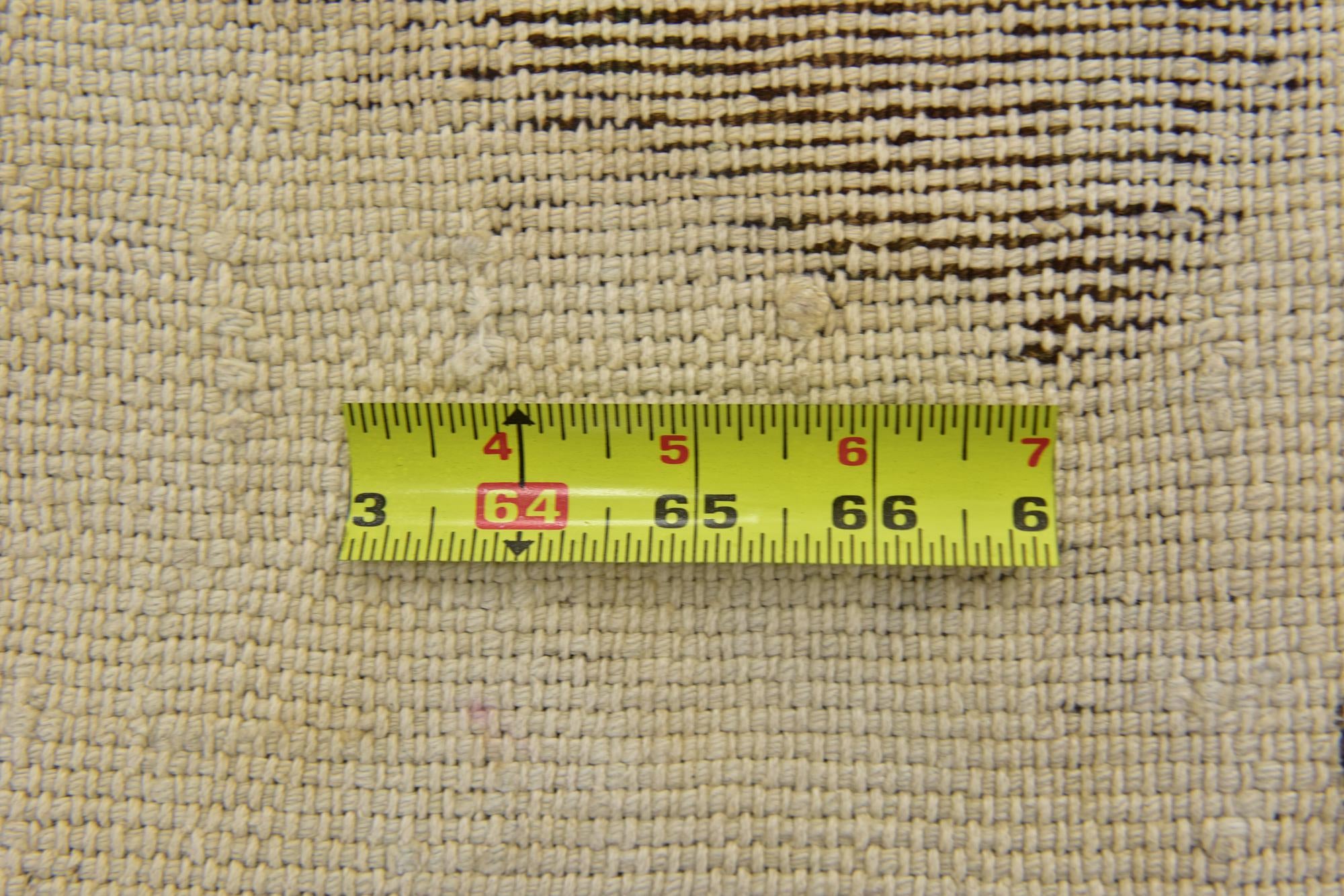 4' 10 x 7' 10 Hand Knotted Ultra Vintage Persian Wool Rug