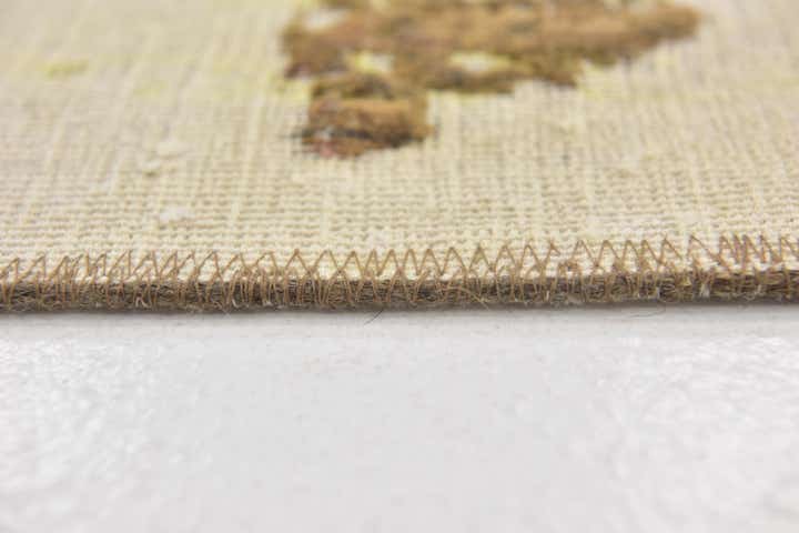 5' 6 x 7' 7 Hand Knotted Ultra Vintage Persian Wool Rug