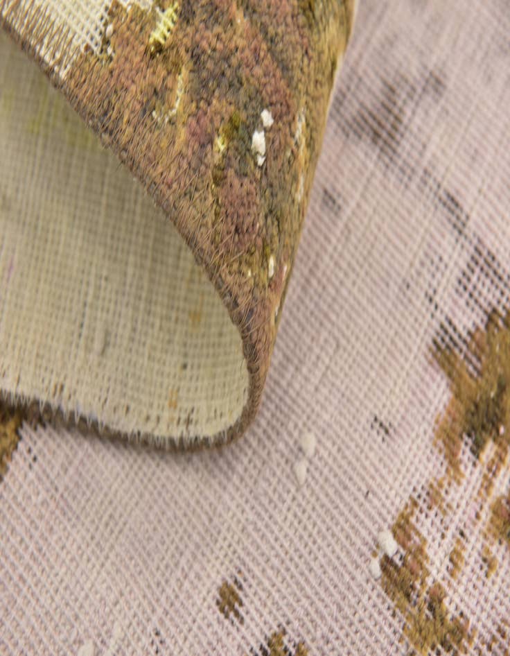 Detail image of 5' 6 x 7' 7  Hand Knotted Ultra Vintage Persian Wool Rug