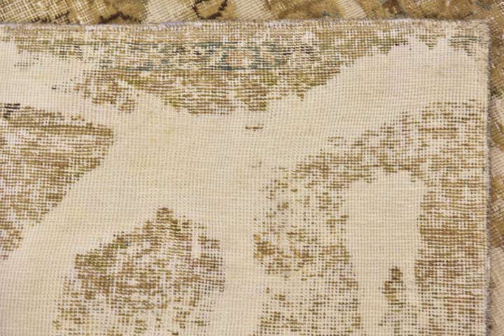 9' 3 x 11' 10 Hand Knotted Ultra Vintage Persian Wool Rug