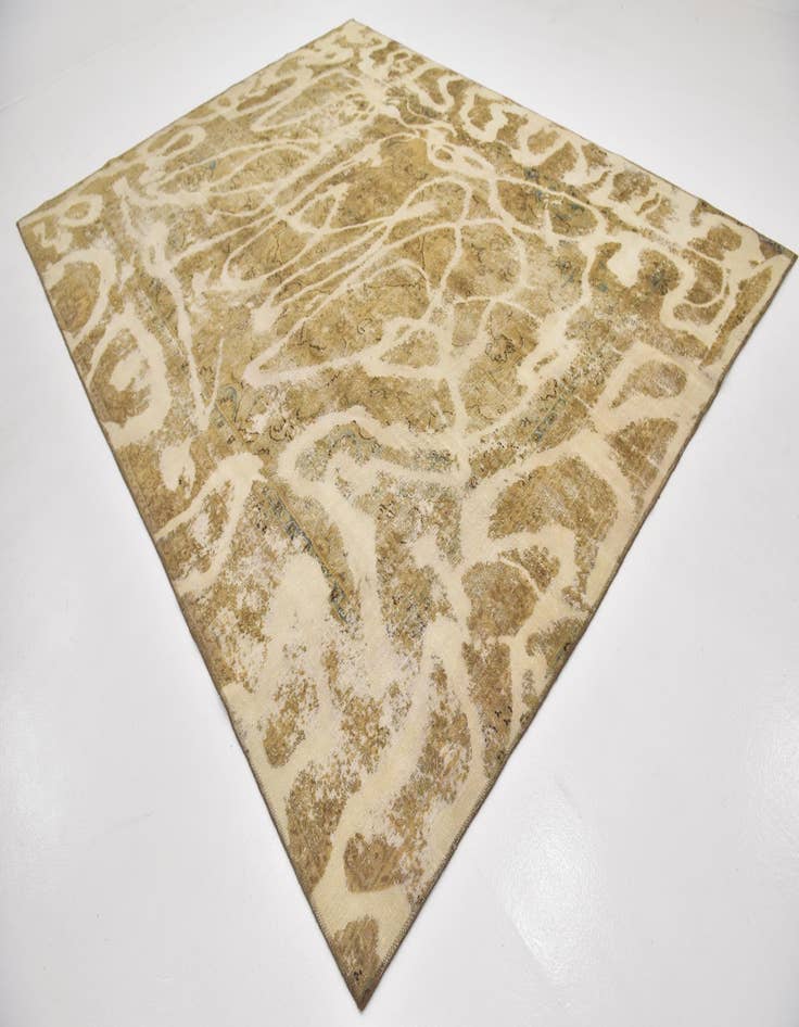 Detail image of 9' 3 x 11' 10  Hand Knotted Ultra Vintage Persian Wool Rug