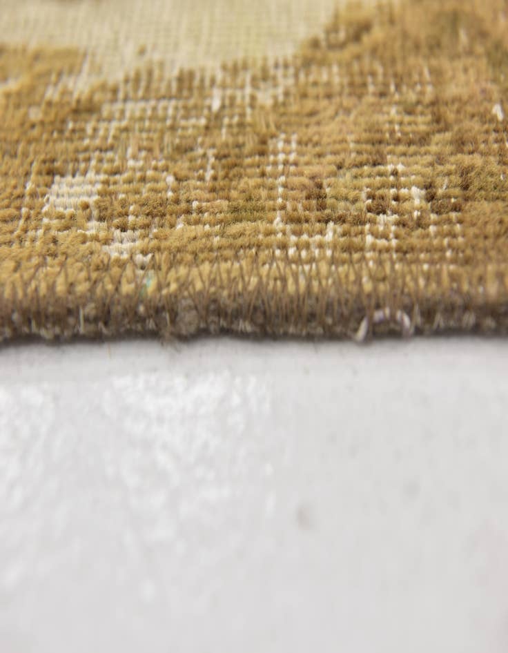 Detail image of 9' 3 x 11' 10  Hand Knotted Ultra Vintage Persian Wool Rug