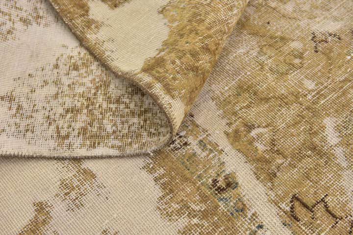 9' 3 x 11' 10 Hand Knotted Ultra Vintage Persian Wool Rug