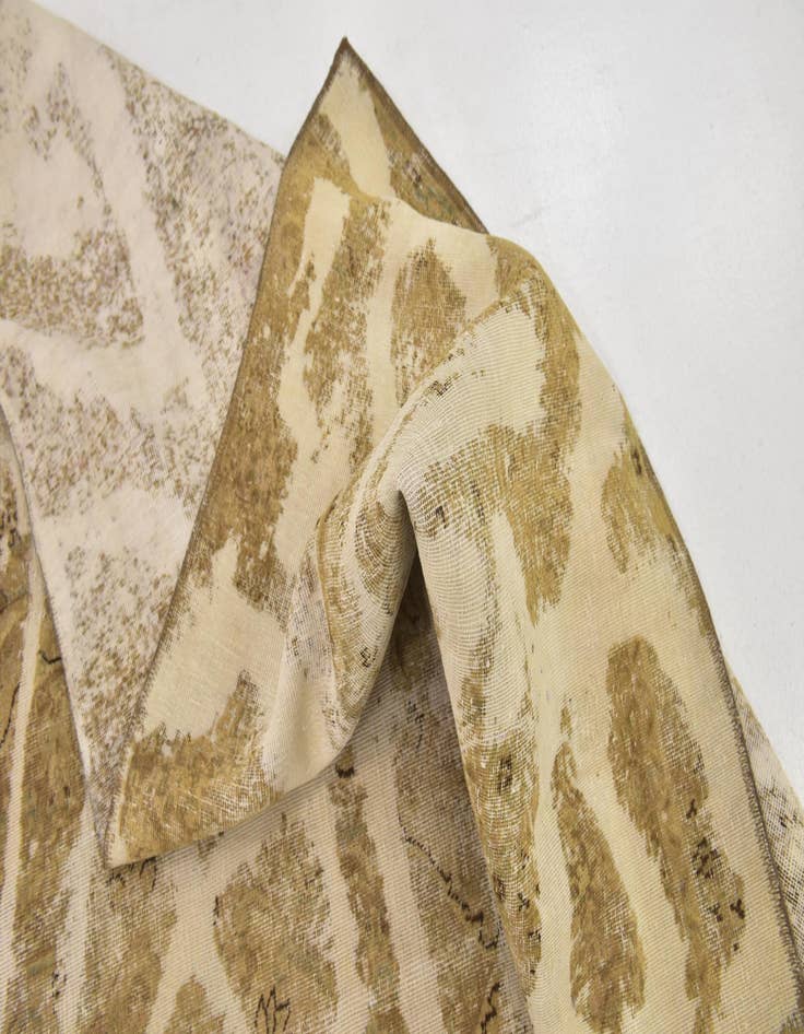 Detail image of 9' 3 x 11' 10  Hand Knotted Ultra Vintage Persian Wool Rug