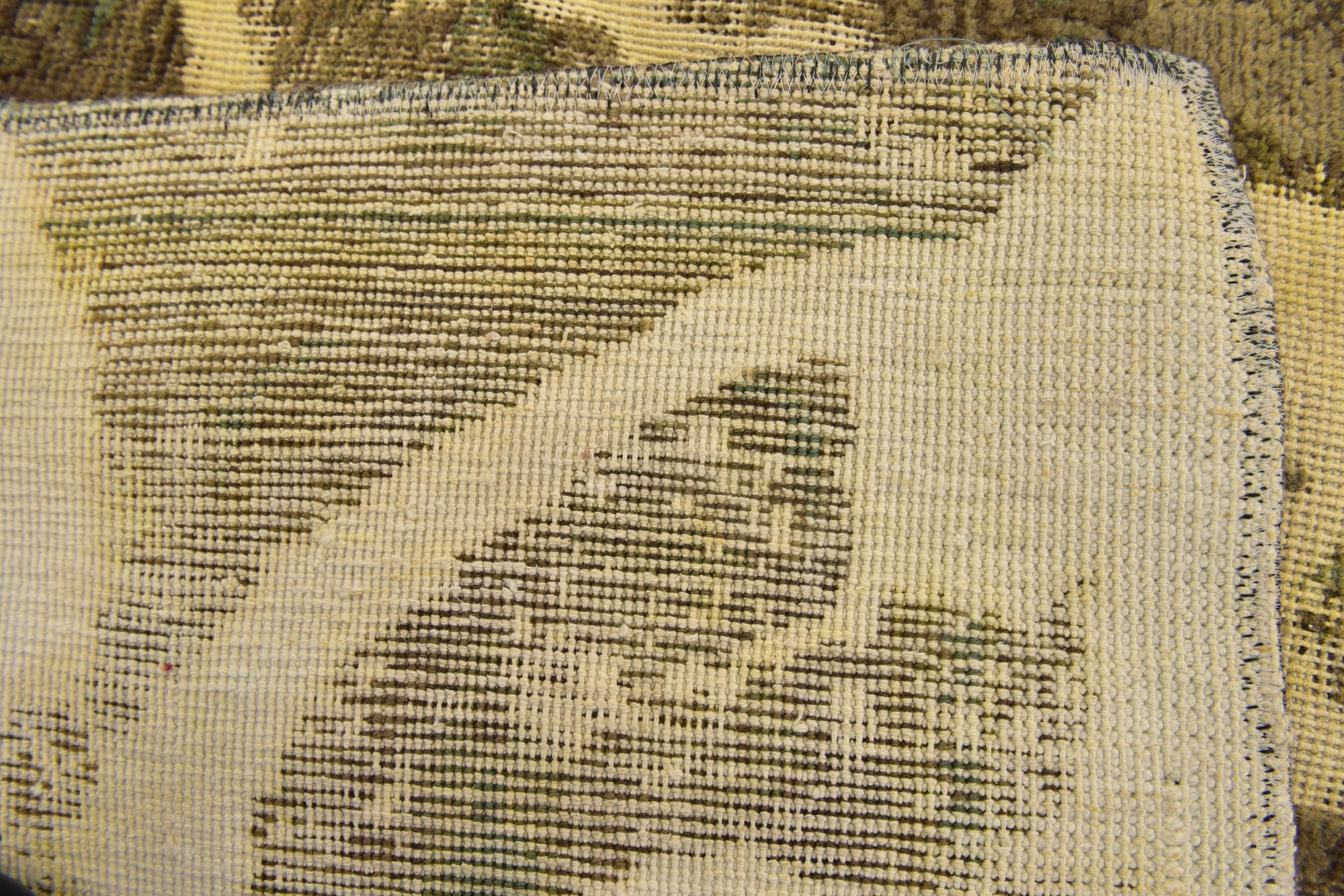 9' 3 x 12' 3 Hand Knotted Ultra Vintage Persian Wool Rug