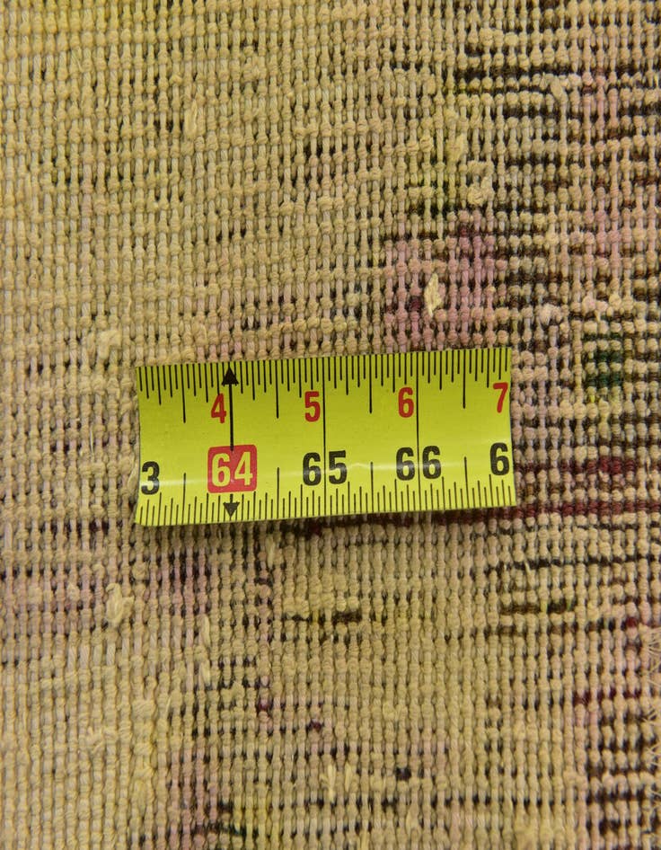 Detail image of 9' 7 x 11' 10  Hand Knotted Ultra Vintage Persian Wool Rug