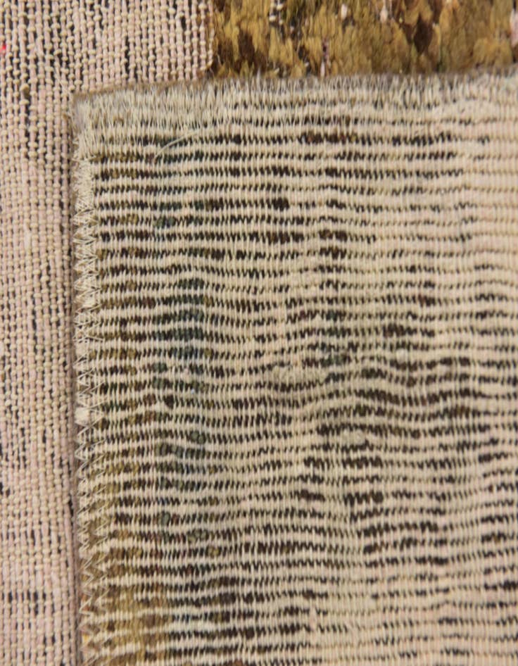 Detail image of 5' 5 x 6' 4  Hand Knotted Ultra Vintage Persian Wool Rug