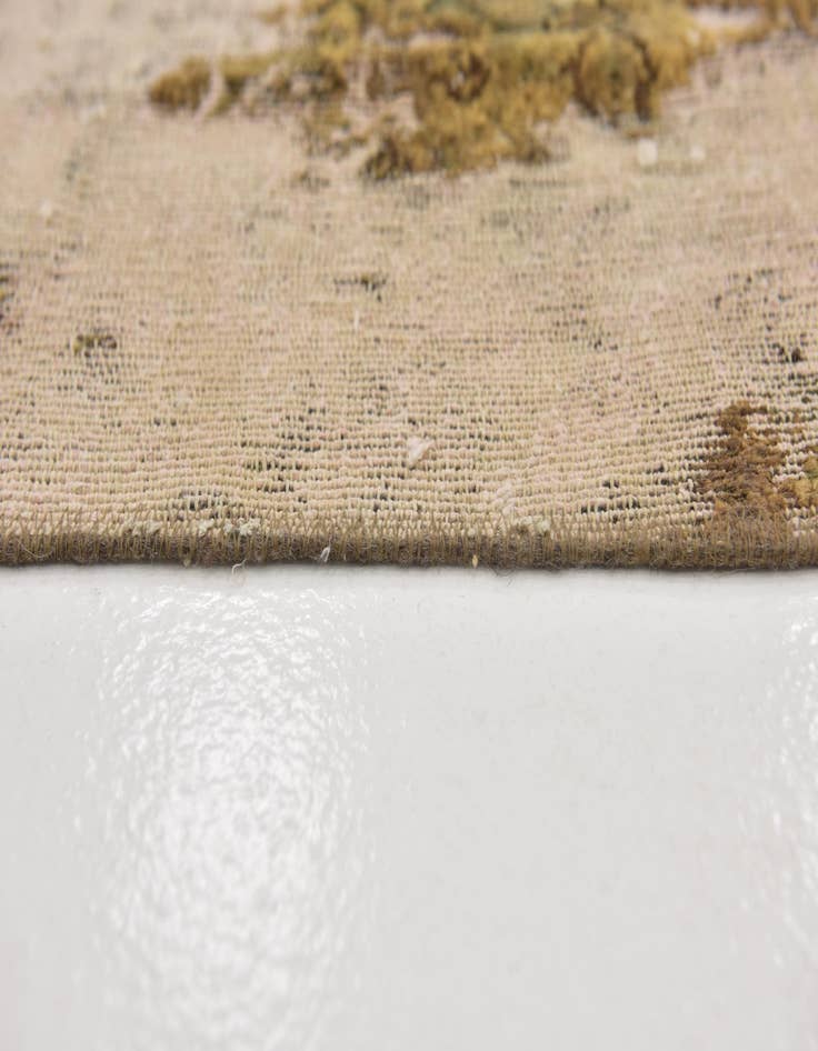 Detail image of 5' 5 x 6' 4  Hand Knotted Ultra Vintage Persian Wool Rug