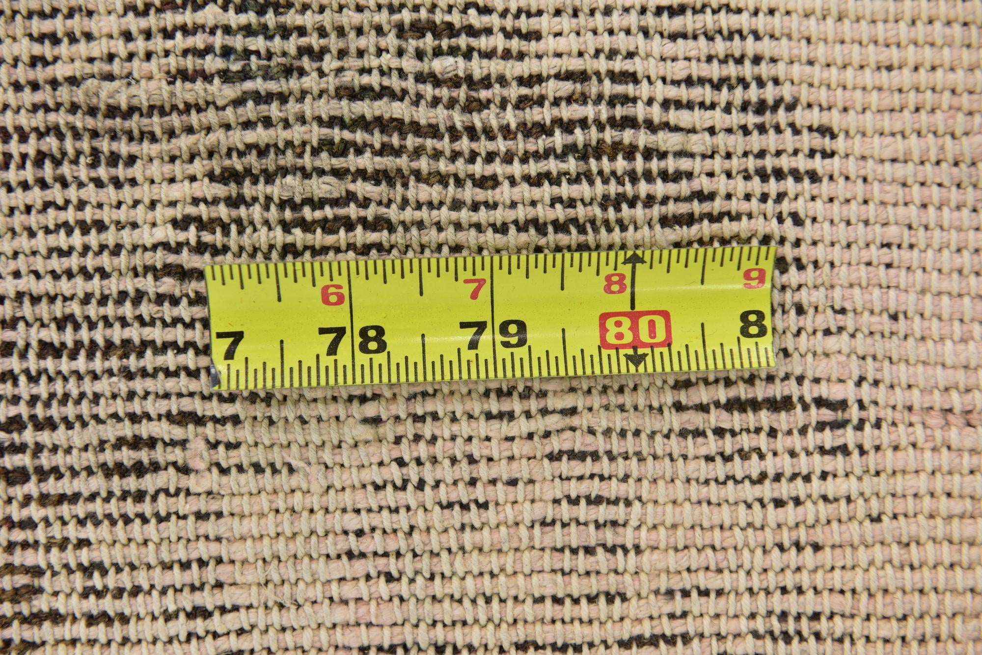 5' 5 x 6' 4 Hand Knotted Ultra Vintage Persian Wool Rug