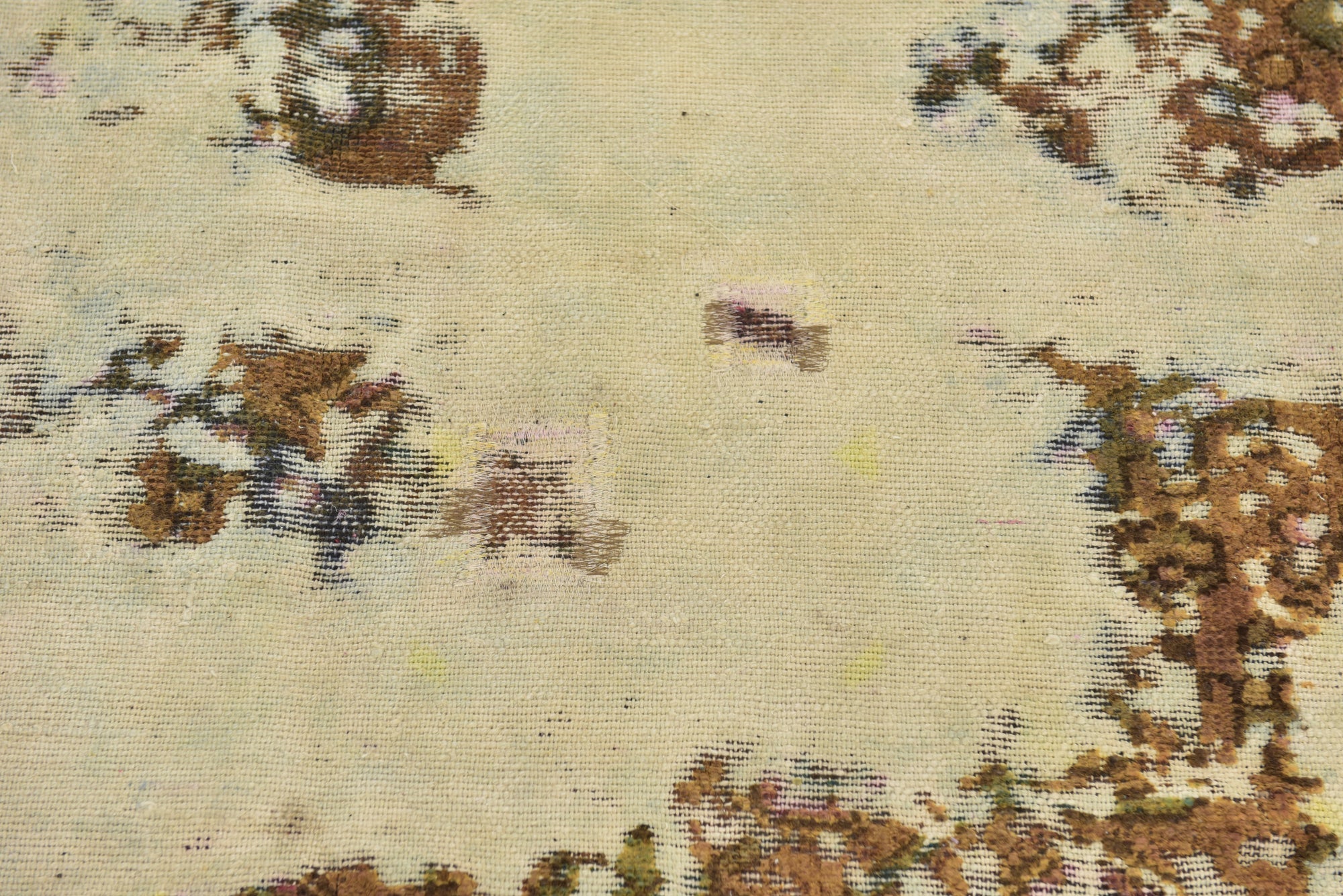 5' 4 x 7' 6 Hand Knotted Ultra Vintage Persian Wool Rug
