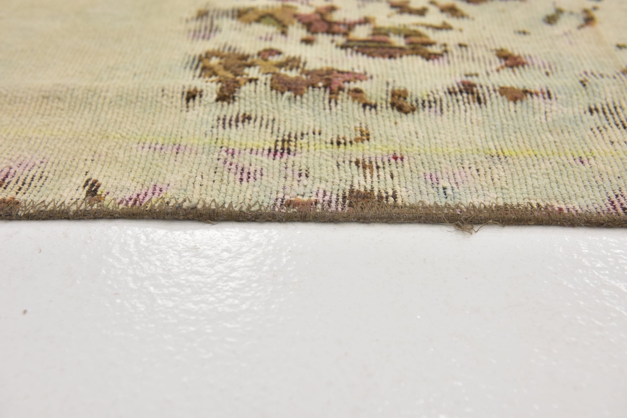 5' 4 x 7' 6 Hand Knotted Ultra Vintage Persian Wool Rug
