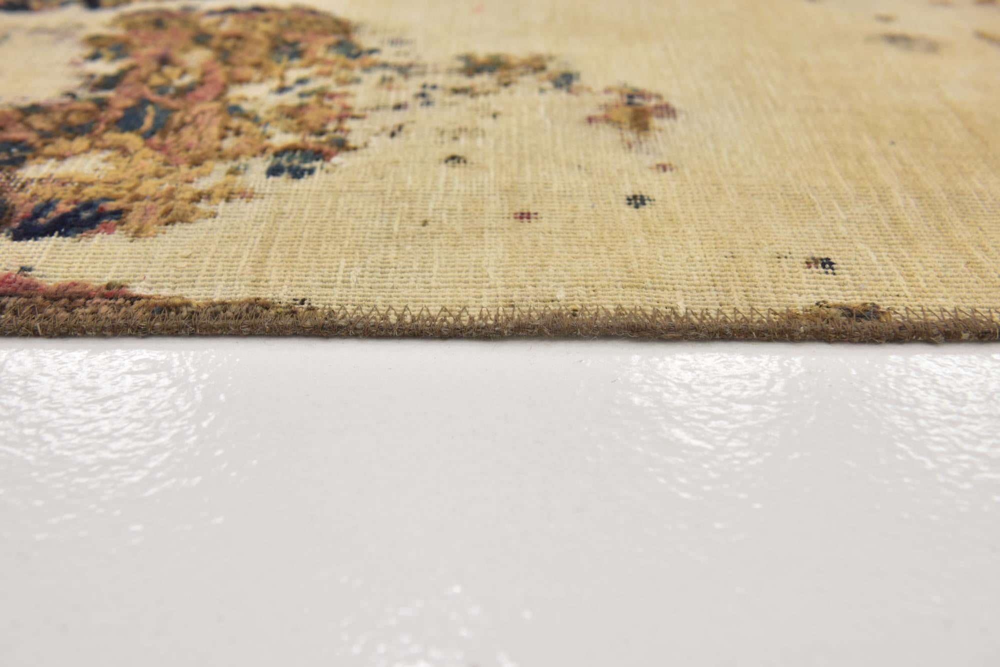 8' 9 x 11' 9 Hand Knotted Ultra Vintage Persian Wool Rug