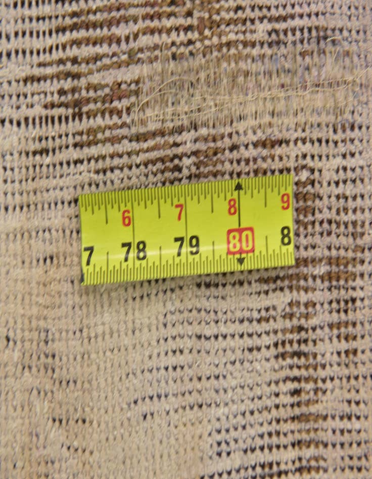 Detail image of 6' 2 x 8' 5  Hand Knotted Ultra Vintage Persian Wool Rug