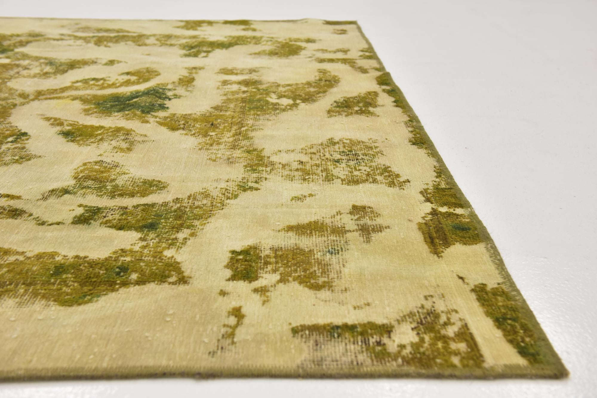7' 3 x 11' Hand Knotted Ultra Vintage Persian Wool Rug