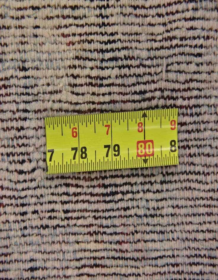 Detail image of 4' 6 x 6'  Hand Knotted Ultra Vintage Persian Wool Rug