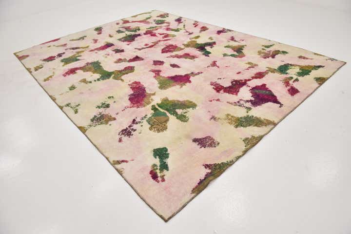 9' 2 x 12' Hand Knotted Ultra Vintage Persian Wool Rug