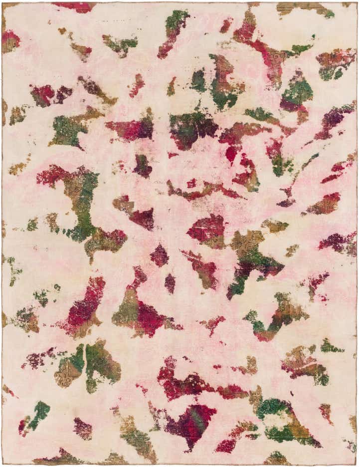 9' 2 x 12' Hand Knotted Ultra Vintage Persian Wool Rug