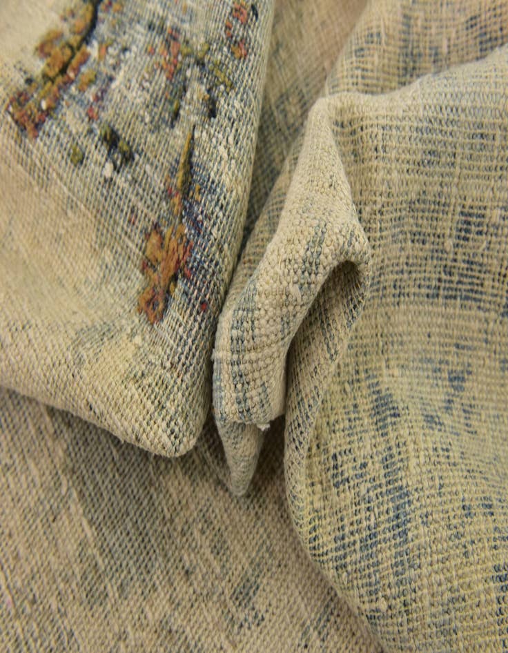 Detail image of 7' 4 x 9' 5  Hand Knotted Ultra Vintage Persian Wool Rug