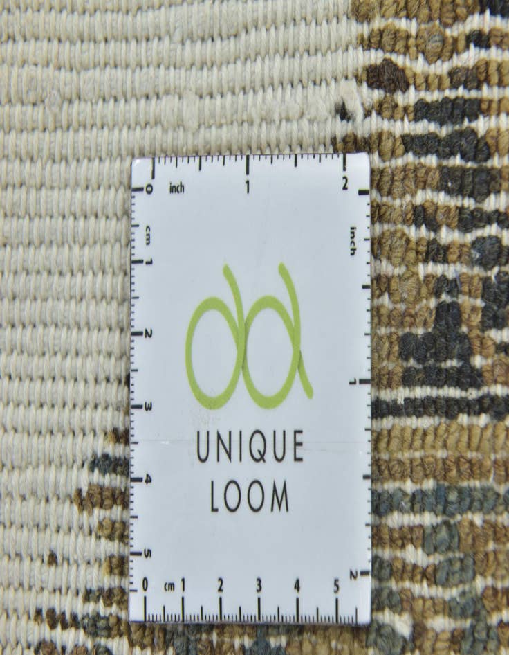 Detail image of 7' 8 x 9' 4  Hand Knotted Ultra Vintage Persian Wool Rug