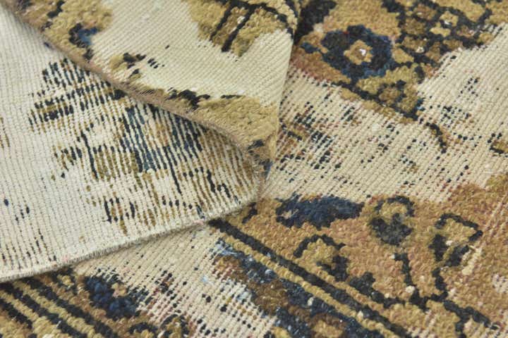 7' x 10' 2 Hand Knotted Ultra Vintage Persian Wool Rug