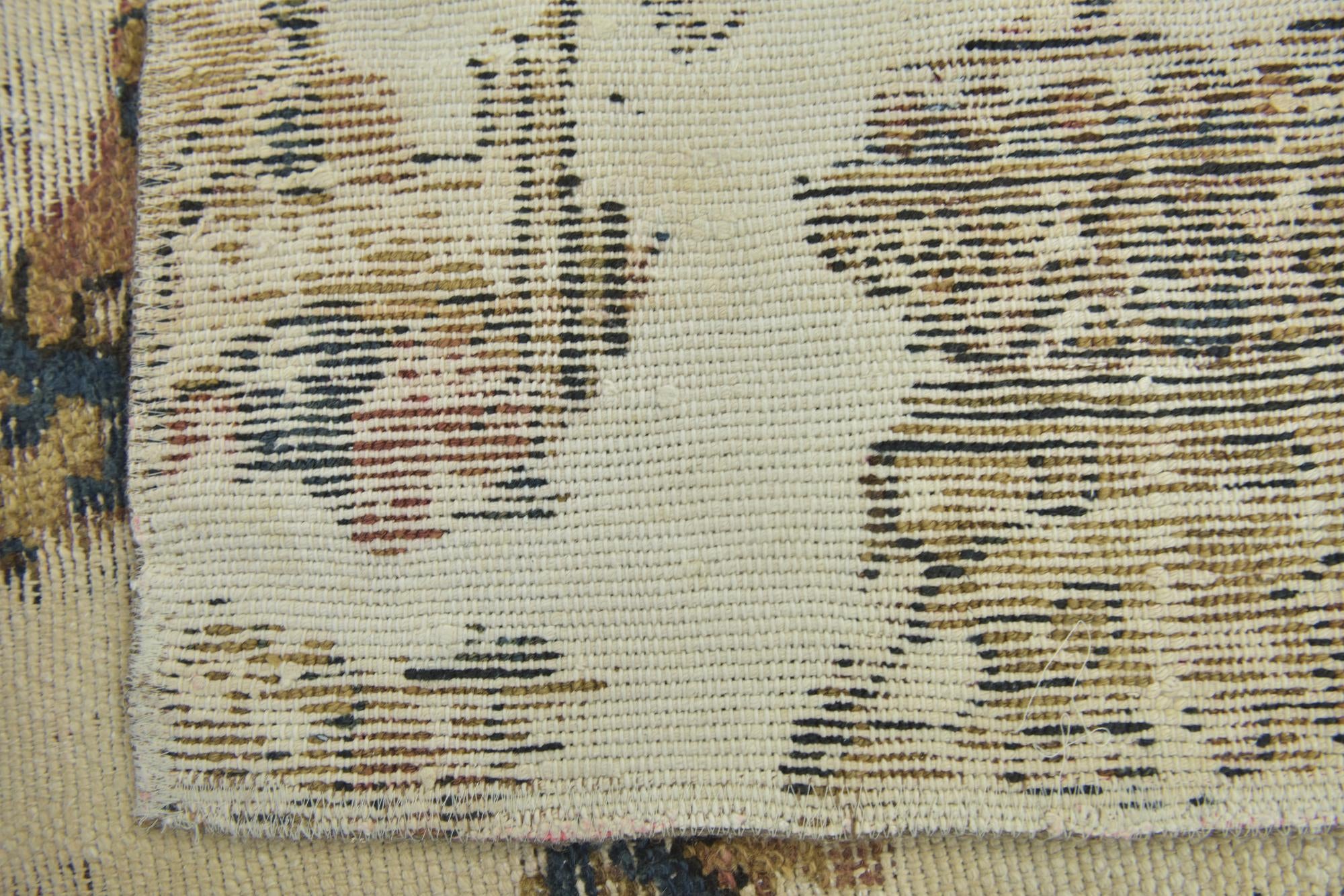 7' x 10' 2 Hand Knotted Ultra Vintage Persian Wool Rug