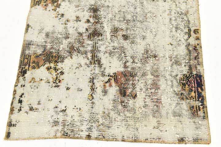 3' x 4' 5 Hand Knotted Ultra Vintage Persian Wool Rug